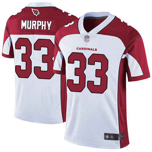 Arizona Cardinals Limited White Men Byron Murphy Road Jersey NFL Football #33 Vapor Untouchable